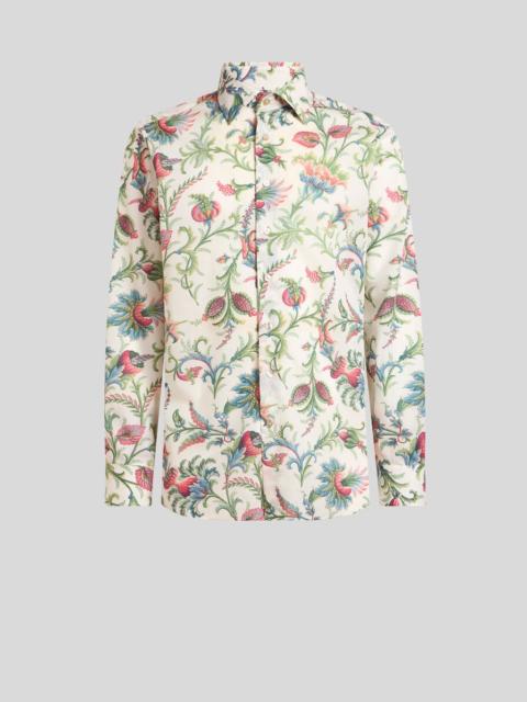 Etro FLORAL COTTON MUSLIN SHIRT