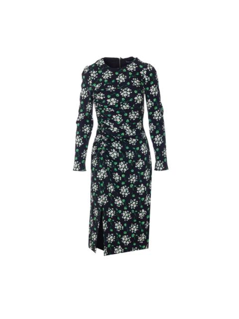 Dolce & Gabbana Dolce&Gabbana Women Floral Print Charmeuse Dress