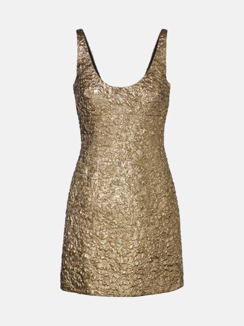 EMILIA WICKSTEAD Einna floral jacquard minidress