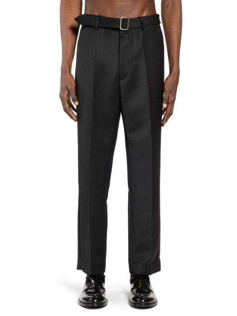 MM6 Maison Margiela Belted Wool Trousers
