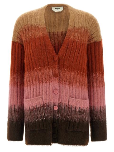 FENDI Fendi Women Vanisé Knit Cardigan