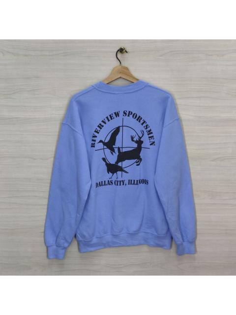 Other Designers Gildan - Y2K Riverview Sportsman Dallas City Illinois Crewneck