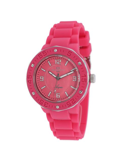 Other Designers Oceanaut - Oceanaut Acqua Pink Dial Pink Rubber Strap Ladies Watch OC0212