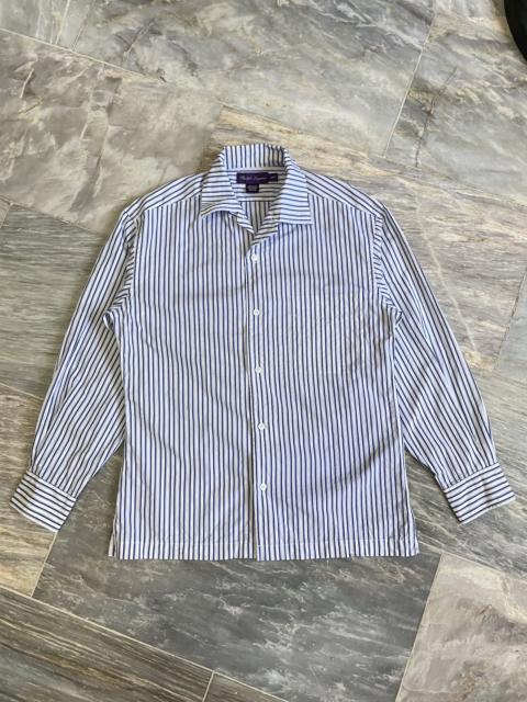 Ralph Lauren RL Purple Label - Striped Longsleeve Button Ups Shirt