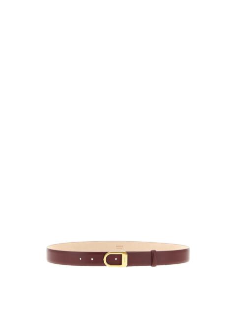 KHAITE KHAITE Saddle Red 30mm Belt New And Authentic (Women's size: