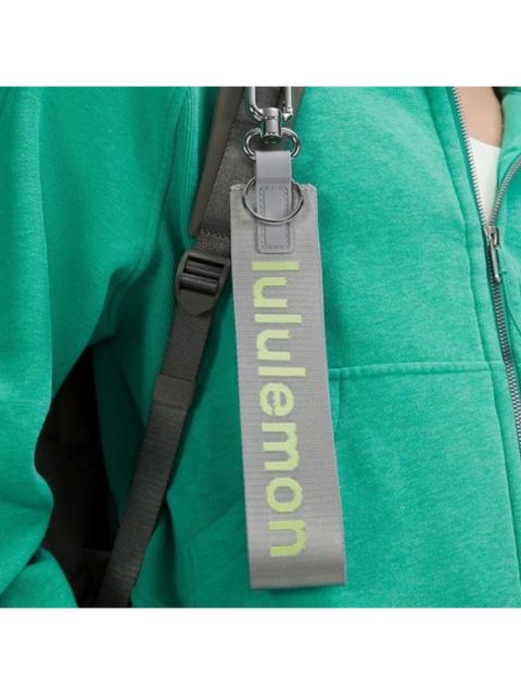 Other Designers lululemon athletica - New and Authentic Lululemon‎ Never Lost Keychain Rhino Gray / Electric Lemon
