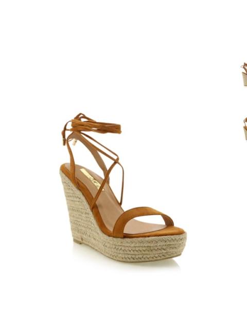 Other Designers NIB Billini Sloane Wedge Heels in Tan Suede Sz‎ 10