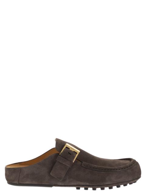 Tod's Tod's Women Suede Sabot Loafers