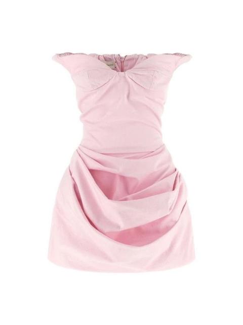 MAGDA BUTRYM MAGDA BUTRYM '14' Pink Cotton Dress New & Authentic (Women's