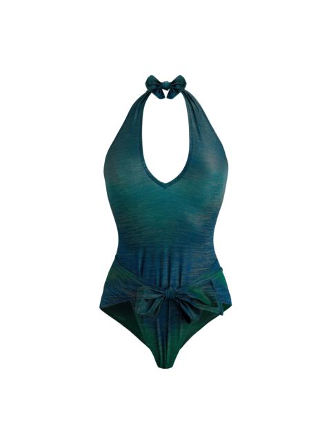 Vilebrequin Women Low cut to tie One-piece Swimsuit Rainbow
