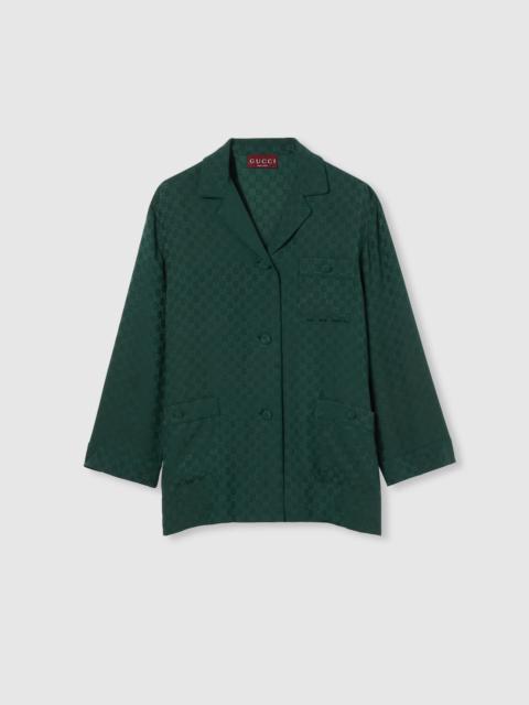 GUCCI Gucci Gg Silk Shirt