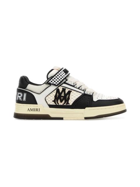 AMIRI Two-tone Leather And Mesh Ma Skyline Sneakers