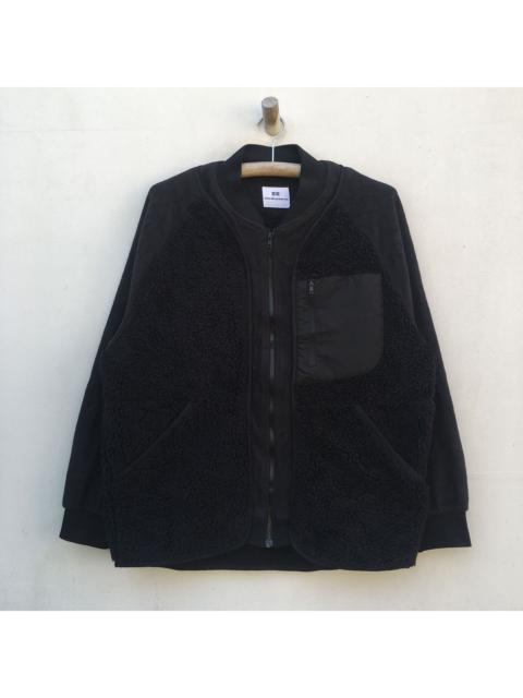 Other Designers White Mountaineering Uniqlo Chest Zipper Deep Pile Fleece