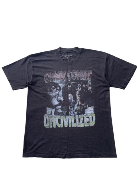 Other Designers Vintage - Uncivilized ‘Omar Comin’ Graphic Tee - Rare Streetwear