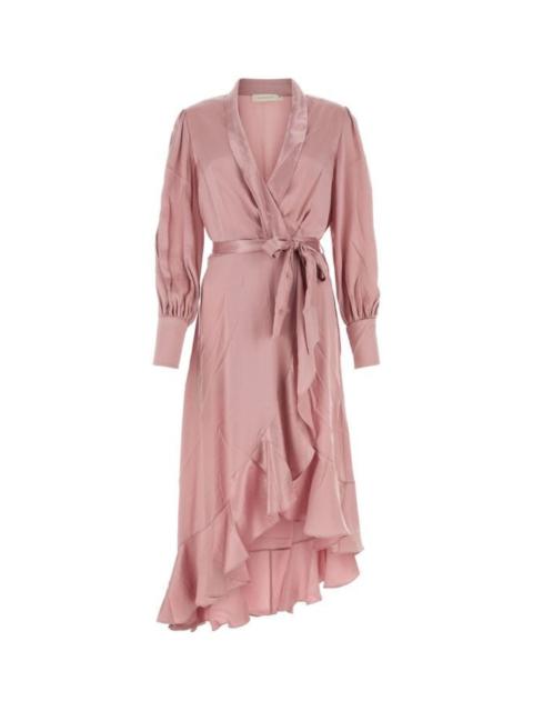 Zimmermann Woman Pink Silk Dress