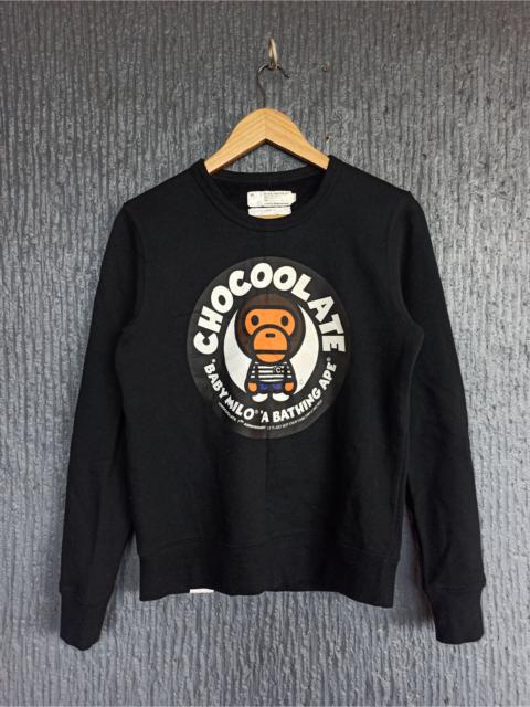 A BATHING APE® Bape Baby Milo x Black Chocolate Sweater