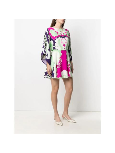 Valentino Valentino Garavani World Arazzo-Print Mini Dress