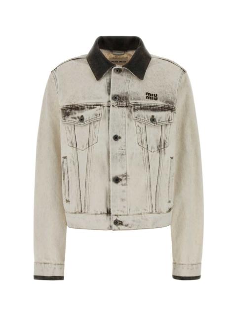 Miu Miu White Denim Jacket