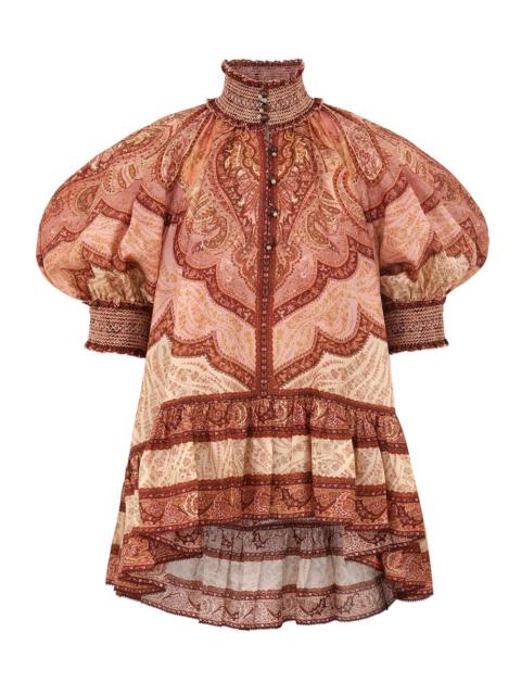 Zimmermann WANDERLUST FRILL BLOUSE