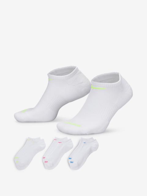Nike Nike Everyday Plus Cushion Training No-Show Socks (3 Pairs)