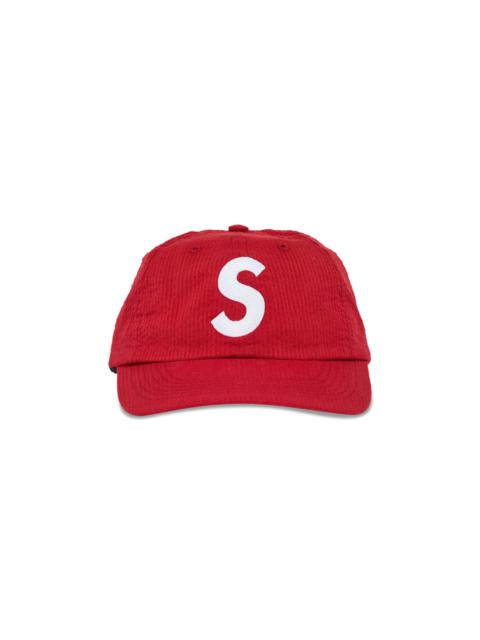 Supreme Supreme Seersucker S Logo 6-Panel 'Red'