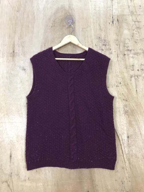 Other Designers Coloured Cable Knit Sweater - Unbrand Bamboo Twist Cable Knit Sweater Vest
