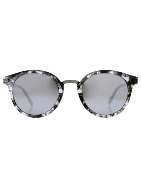 Other Designers Guess Factory Silver Mirror Round Ladies Sunglasses GF0305 56U 51