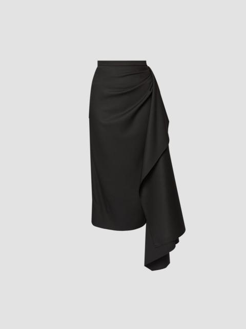 Erdem PENCIL SKIRT WITH DRAPE DETAIL