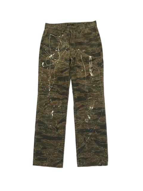 Other Designers SPELLBOUND TIGER STRIPED TROUSER PANTS