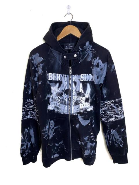 Other Designers Japanese Brand - Berning Sho Punk Rock Full Zip Hoodie