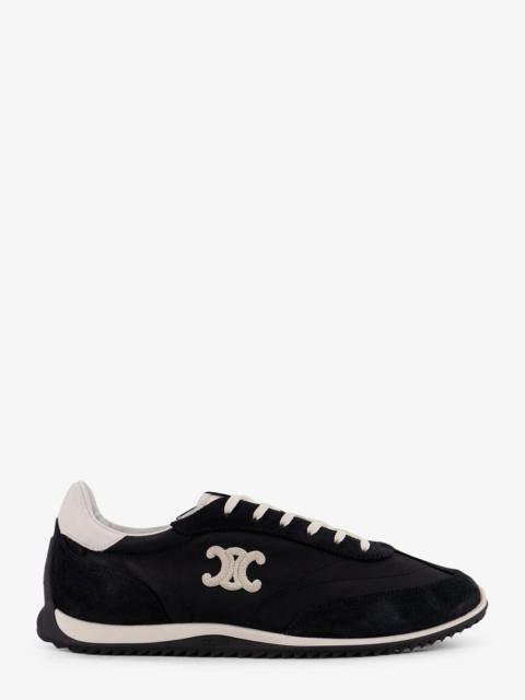 CELINE Celine Men Racer Nylon Sneakers With Triomphe Logo On The Side