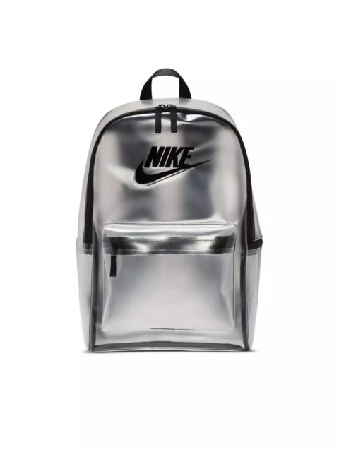 Nike Heritage Clear Backpack - Black