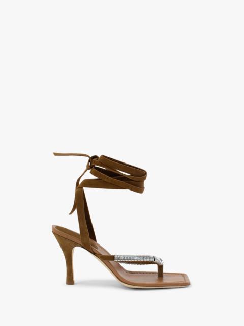 CHRISTOPHER ESBER Frida Flip Flop Pierced Heel