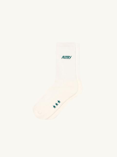 AUTRY SOCKS WITH JACQUARD LOGO UNISEX