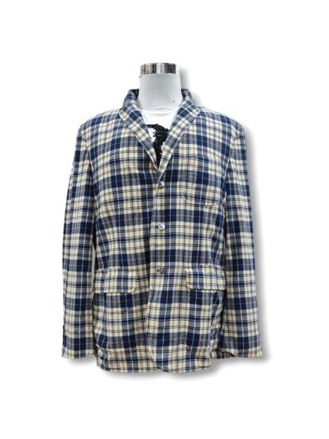 Vintage POLO RALPH LAUREN Madras SC Cotton Plaid Blazer