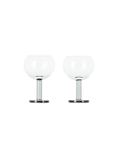Tom Dixon Black Puck Balloon Glasses Set