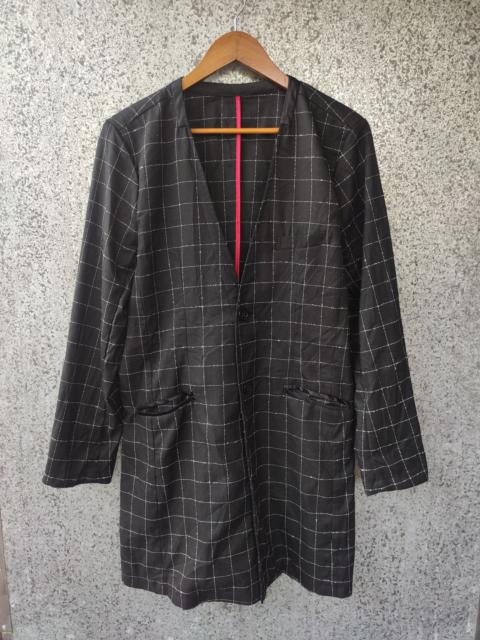Other Designers Designer - Semantic Design long jacket cardigan plaid