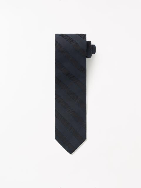 TIGER OF SWEDEN Septa Tiger Print Tie