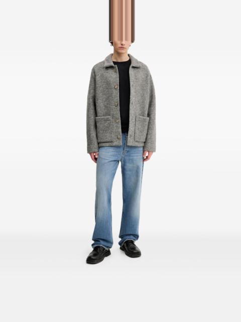 Thais patch-pocket wool-blend jacket