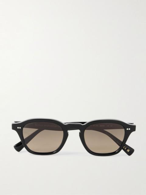 Oliver Peoples Eyles D-Frame Acetate Polarised Sunglasses Black