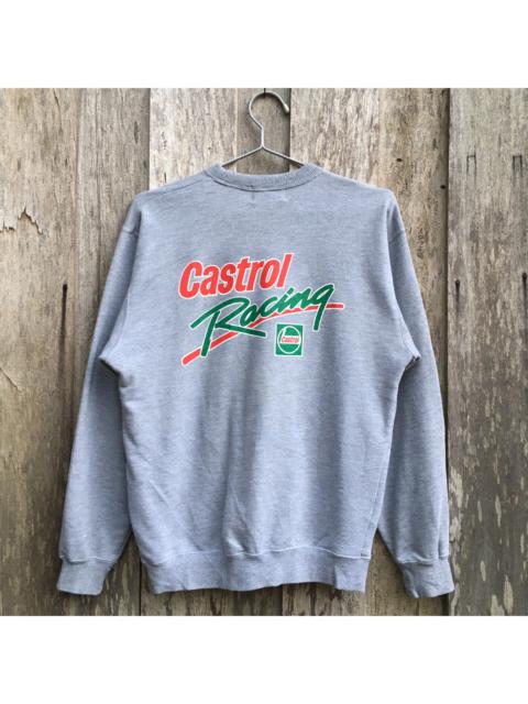 Other Designers Vintage - Vintage Castrol Racing Crewneck Sweatshirt Big Logo