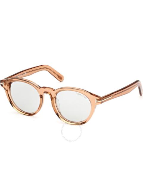 TOM FORD Tom Ford Smoke Oval Men's Sunglasses FT1123-D 45A 49