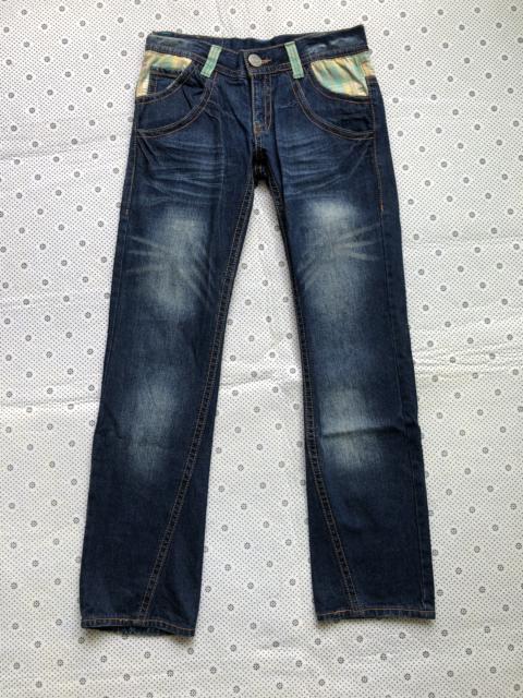 Hysteric Glamour Japanese Brand x Blue Moon double pockets jeans