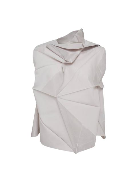 132 5. ISSEY MIYAKE Foil Woven Top