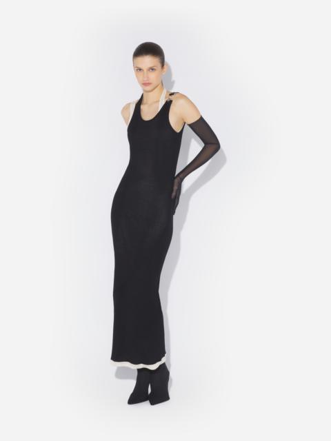Jean Paul Gaultier THE BLACK DRAPED DOUBLE DRESS