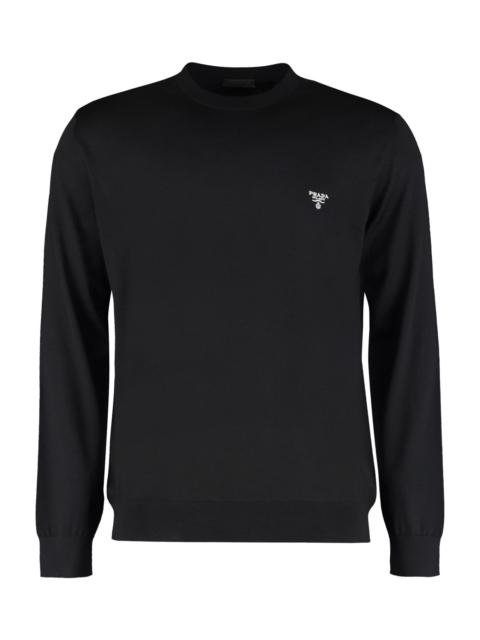 Virgin Wool Crew-neck Sweater