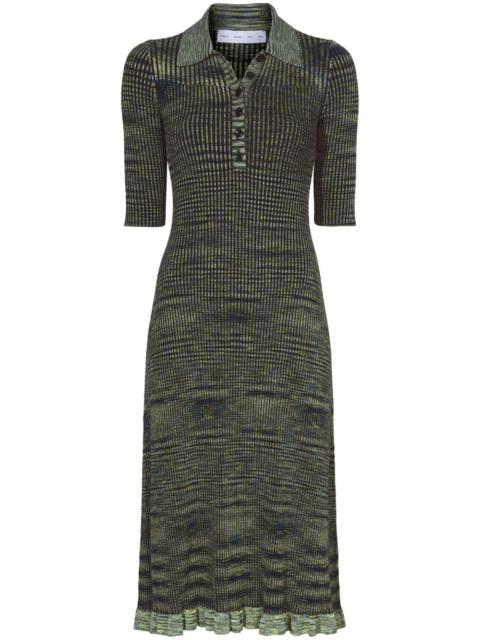 Proenza Schouler Space-Dye Polo Dress