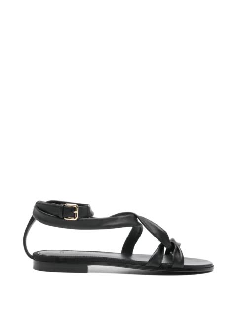 CO Co Knotted Strap Flat Sandals