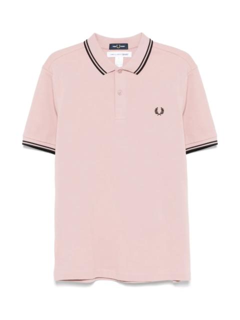 Comme des Garçons SHIRT X FRED PERRY FREEDOM IS ENERGY POLO SHIRT