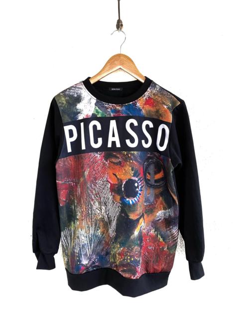 Other Designers Art - Picasso Effection Art Made in USA Sweatshirt